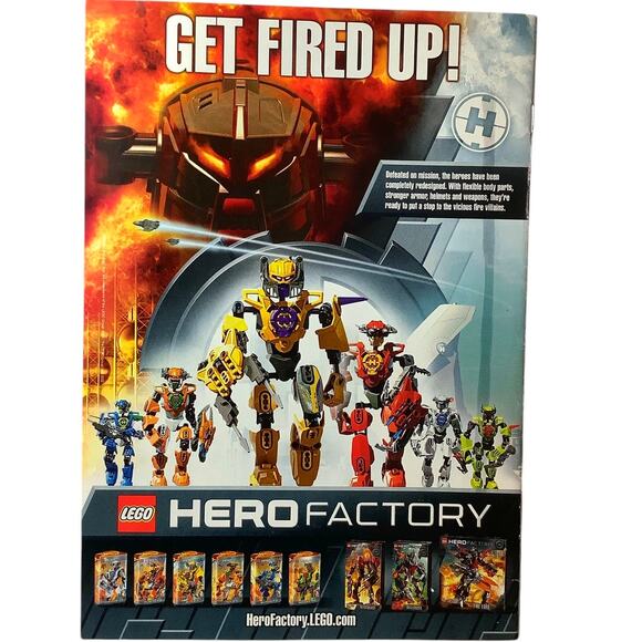 Hero Factory #5, Lego, March 2011, DC Comics, NM 9.4 - Picture 2 of 4